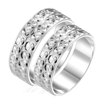 图片 925 Silver, Couple Ring- CS-027