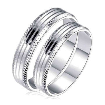 图片 925 Silver, Couple Ring- CS-028