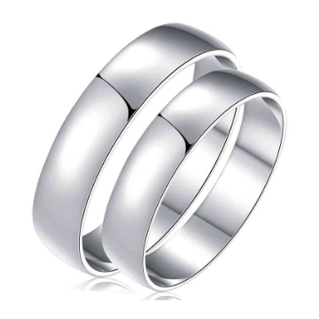 图片 925 Silver, Couple Ring- CS-029