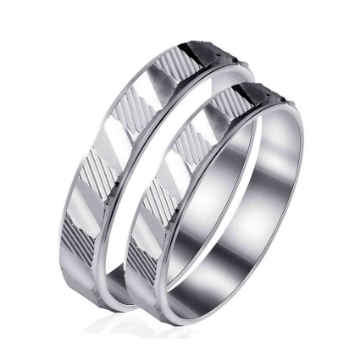 图片 925 Silver, Couple Ring- CS-031