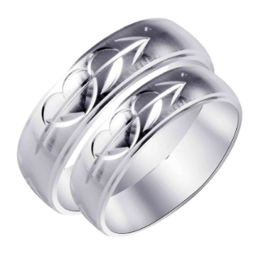 图片 925 Silver, Couple Ring- CS-038