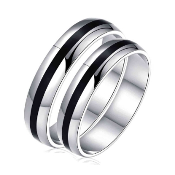 图片 925 Silver, Couple Ring- CS-044