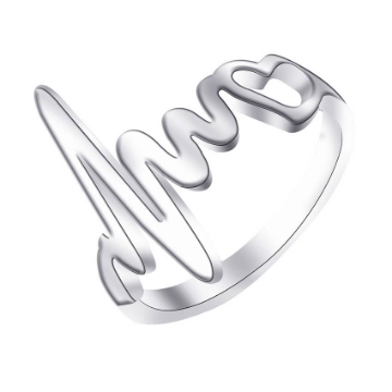 图片 925 Silver Jewelry, Japanese Ring- SR-026