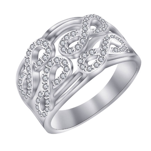 图片 925 Silver Jewelry, Japanese Ring- SR-046