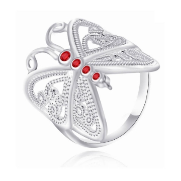 图片 925 Silver Jewelry, Japanese Ring- SR-055