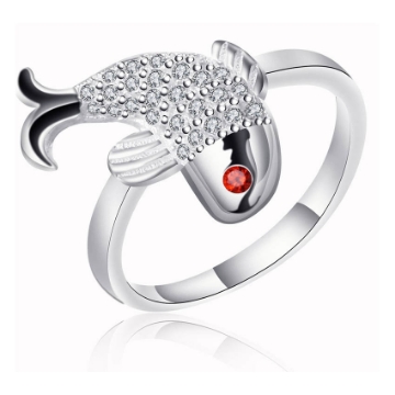 图片 925 Silver Jewelry, Japanese Ring- SR-065