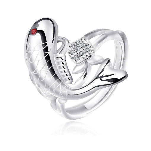 图片 925 Silver Jewelry, Japanese Ring- SR-067