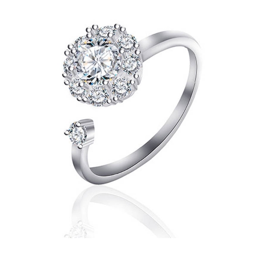 图片 925 Silver Jewelry,Ladies Ring- SR-289