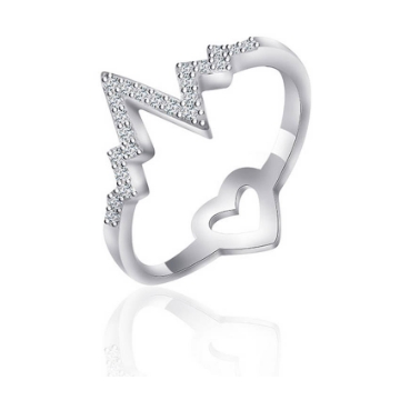 图片 925 Silver Jewelry,Ladies Ring- SR-234