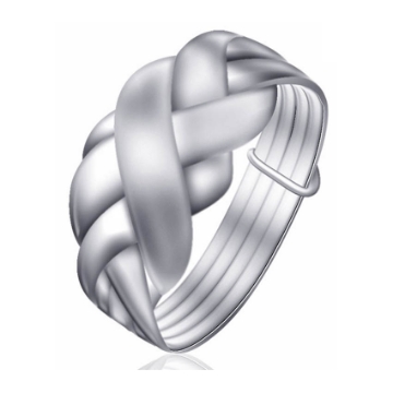 图片 925 Silver Jewelry,Mens Ring- SR-360