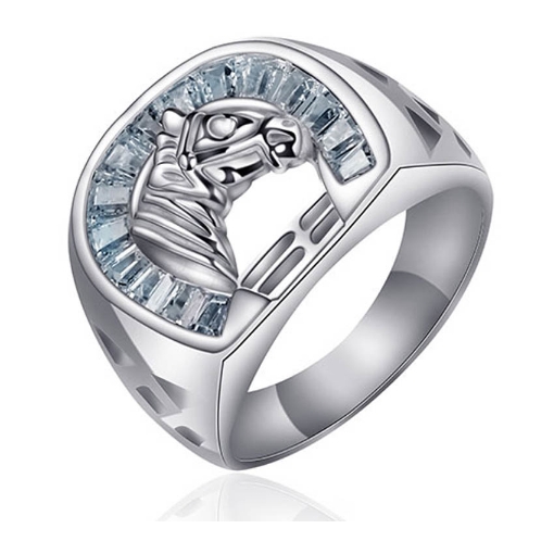 图片 925 Silver Jewelry,Mens Ring- SR-365