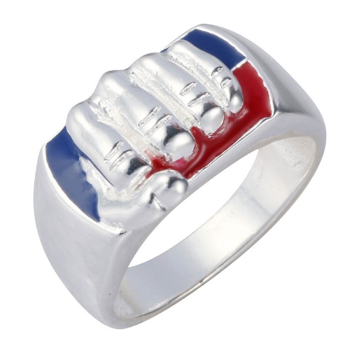 图片 925 Silver Jewelry,Mens Ring- SR-371