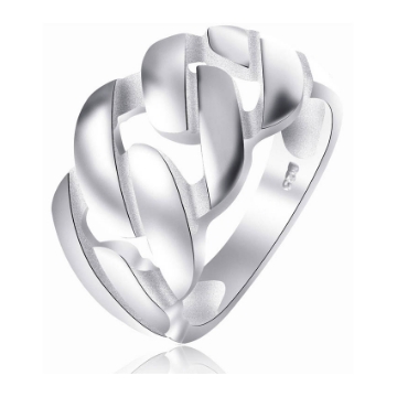 图片 925 Silver Jewelry,Mens Ring- SR-373