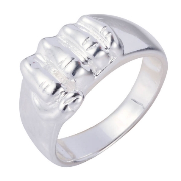 图片 925 Silver Jewelry,Mens Ring- SR-382