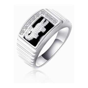 图片 925 Silver Jewelry,Mens Ring- SR-384