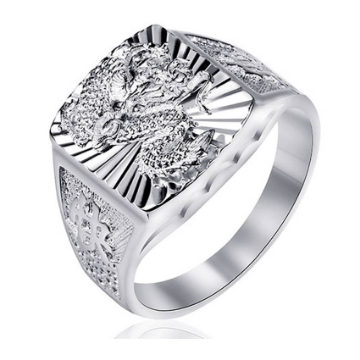 图片 925 Silver Jewelry,Mens Ring- SR-391