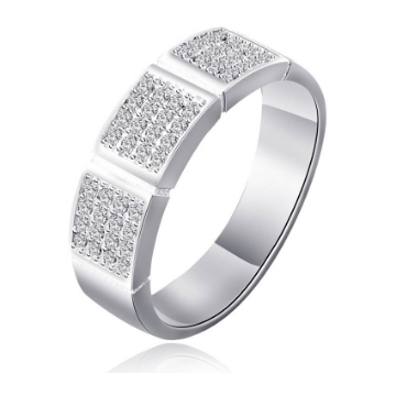 图片 925 Silver Jewelry,Mens Ring- SR-394