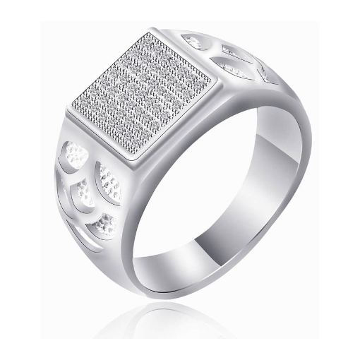 图片 925 Silver Jewelry,Mens Ring- SR-400