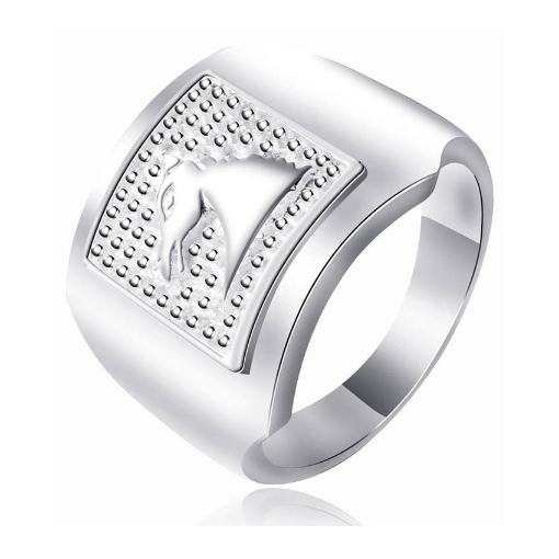 图片 925 Silver Jewelry,Mens Ring- SR-403