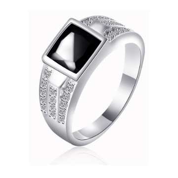 图片 925 Silver Jewelry,Mens Ring- SR-409