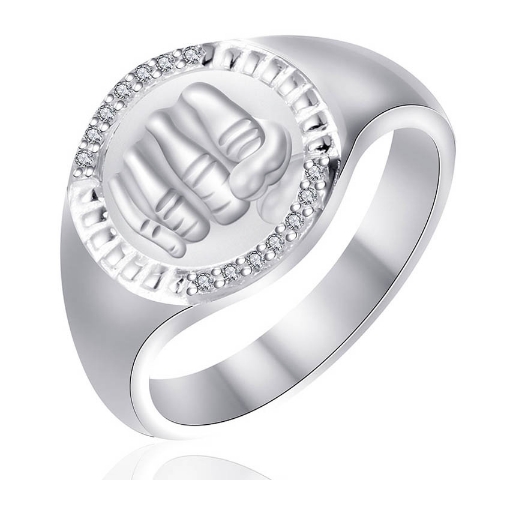 图片 925 Silver Jewelry,Mens Ring- SR-416