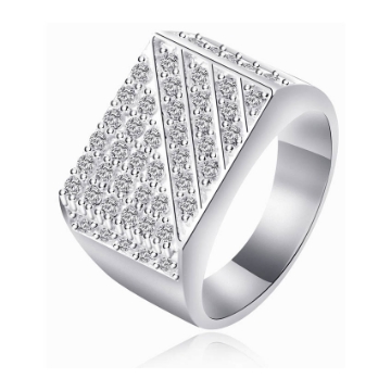 图片 925 Silver Jewelry,Mens Ring- SR-419