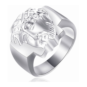 图片 925 Silver Jewelry,Mens Ring- SR-421