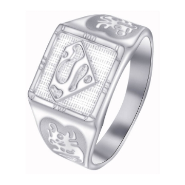 图片 925 Silver Jewelry,Mens Ring- SR-423