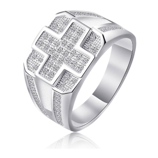 图片 925 Silver Jewelry,Mens Ring- SR-424