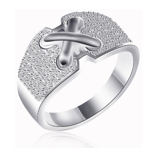 图片 925 Silver Jewelry,Mens Ring- SR-425