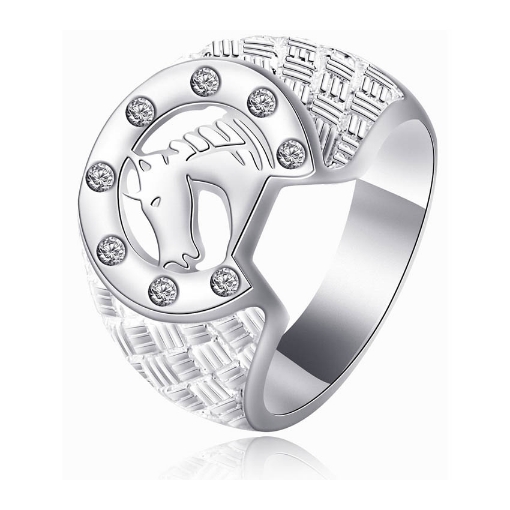 图片 925 Silver Jewelry,Mens Ring- SR-429