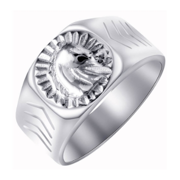 图片 925 Silver Jewelry,Mens Ring- SR-434