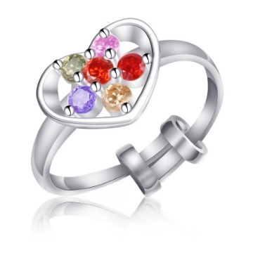 图片 925 Silver Jewelry,Kids Ring- SR-462