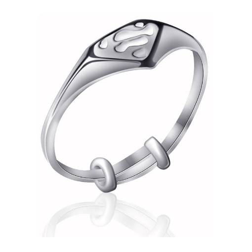 图片 925 Silver Jewelry,Kids Ring- SR-464