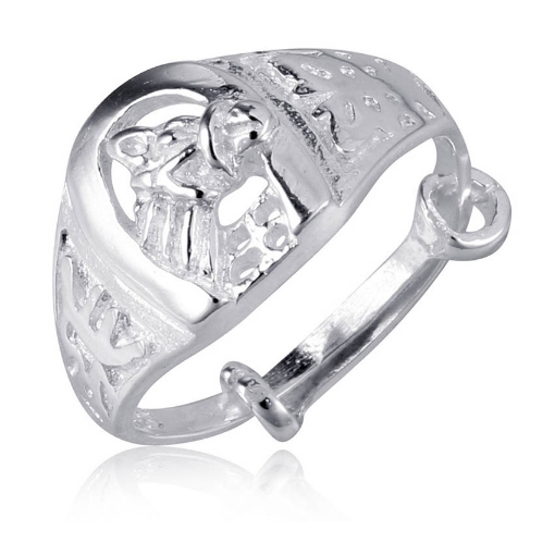 图片 925 Silver Jewelry,Kids Ring- SR-469