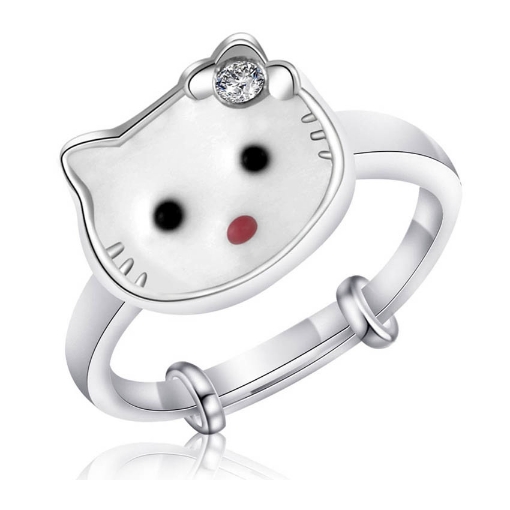 图片 925 Silver Jewelry,Kids Ring- SR-471