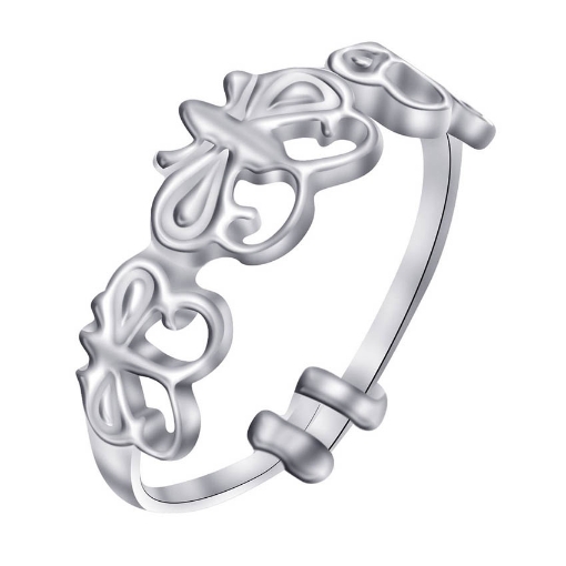 图片 925 Silver Jewelry,Kids Ring- SR-472