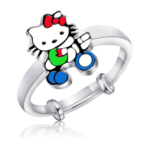 图片 925 Silver Jewelry,Kids Ring- SR-473