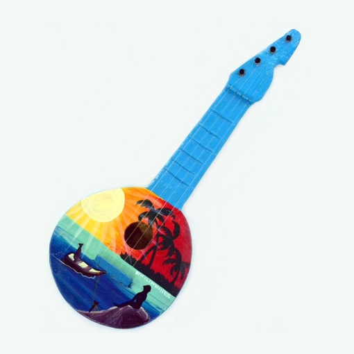 图片 Handpainted Coco Ukulele- 0239-0065