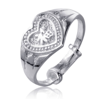 图片 925 Silver Jewelry,Kids Ring- SR-482