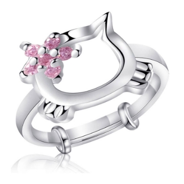 图片 925 Silver Jewelry,Kids Ring- SR-483