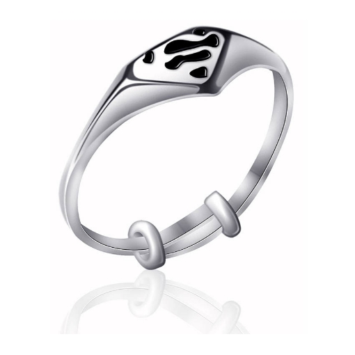 图片 925 Silver Jewelry,Kids Ring- SR-489