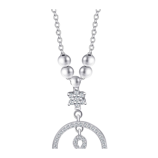 图片 925 Silver Jewelry,Center Chain Necklace- LN-054