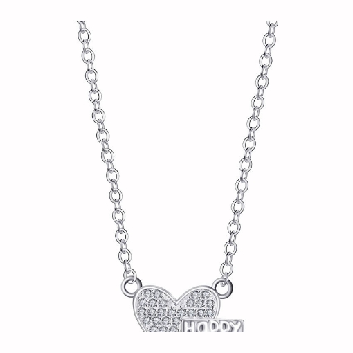 图片 925 Silver Jewelry,Center Chain Necklace- LN-066