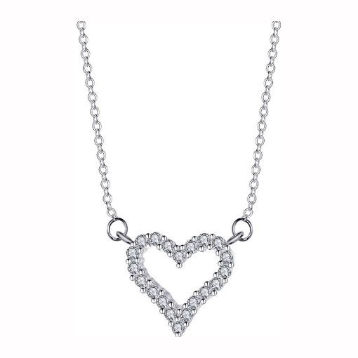 图片 925 Silver Jewelry,Center Chain Necklace- LN-075