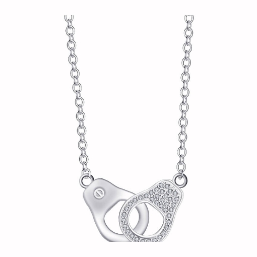 图片 925 Silver Jewelry,Center Chain Necklace- LN-092