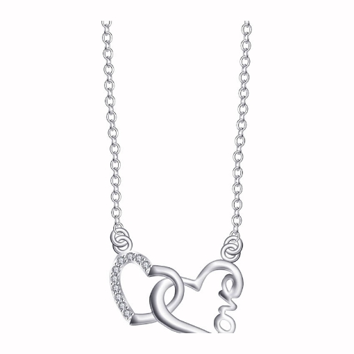 图片 925 Silver Jewelry,Center Chain Necklace- LN-097