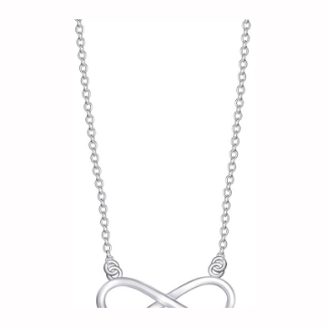 图片 925 Silver Jewelry,Center Chain Necklace- LN-107