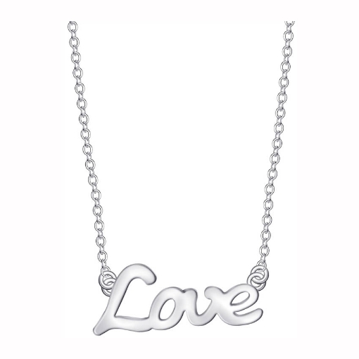 图片 925 Silver Jewelry,Center Chain Necklace- LN-110