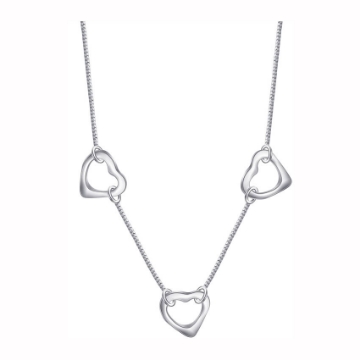 图片 925 Silver Jewelry,Center Chain Necklace- LN-112